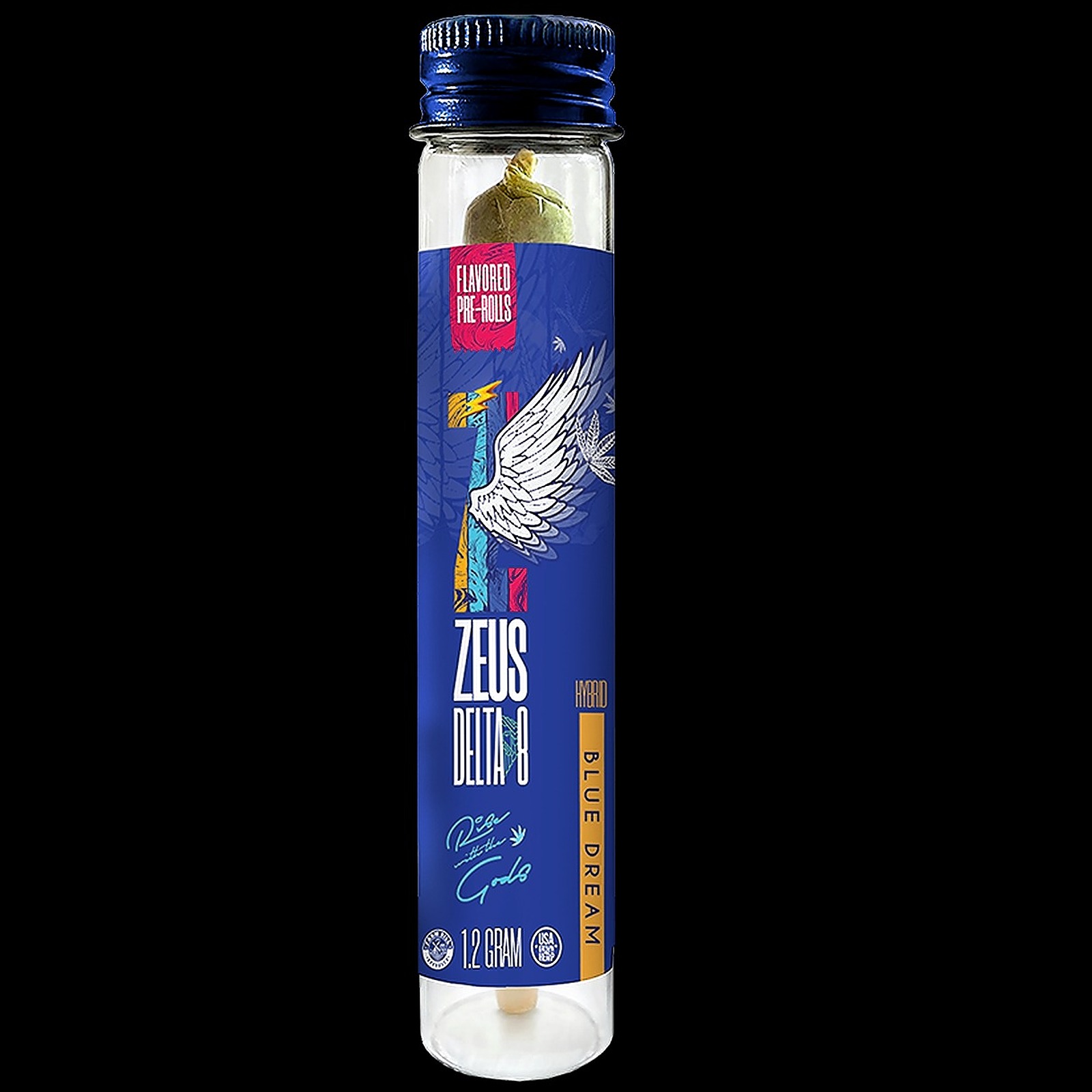 Zeus Delta 8 Pre-rolls 1.2g - Blue Dream